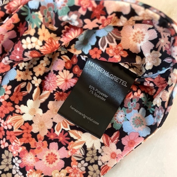 Hansen & Gretel Drew Top in Bloom Floral XS - Picture 7 of 10